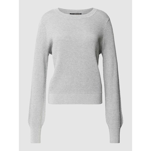 Sweter z dzianiny z bufiastymi rękawami ze sklepu Peek&Cloppenburg  w kategorii Swetry damskie - zdjęcie 168178814