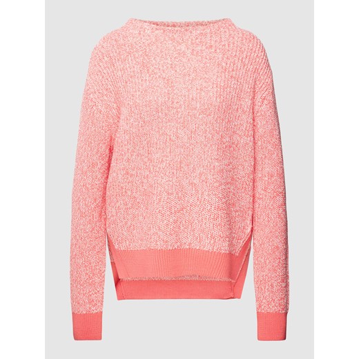 Sweter z dzianiny z dekoltem w łódkę model ‘Partano’ ze sklepu Peek&Cloppenburg  w kategorii Swetry damskie - zdjęcie 168179440