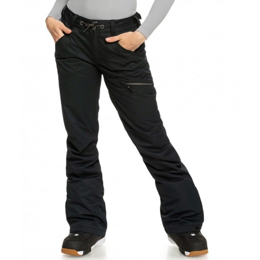 Damskie spodnie narciarskie ROXY Nadia - czarne ze sklepu Sportstylestory.com w kategorii Spodnie damskie - zdjęcie 168183171