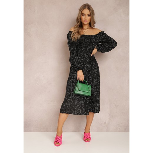 Czarna Sukienka Althica ze sklepu Renee odzież w kategorii Sukienki - zdjęcie 168185364