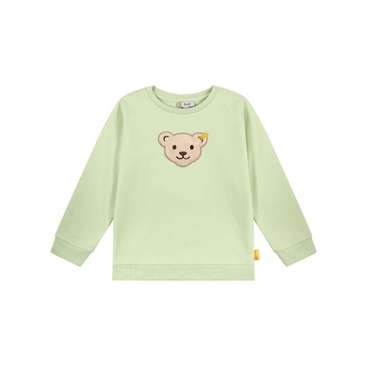 Bluza chłopięca zielona Steiff z aplikacją bawełniana 