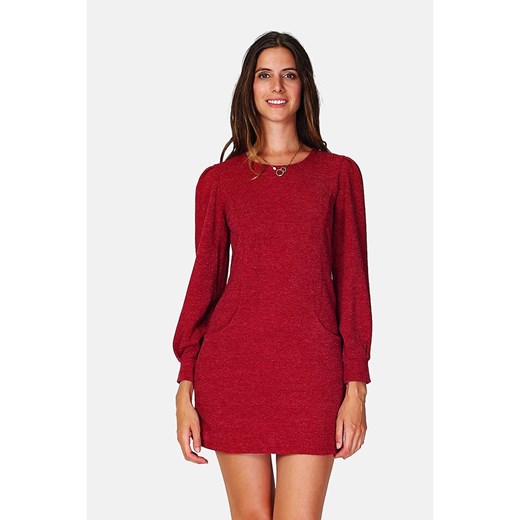 ASSUILI Sukienka w kolorze czerwonym ze sklepu Limango Polska w kategorii Sukienki - zdjęcie 168185553