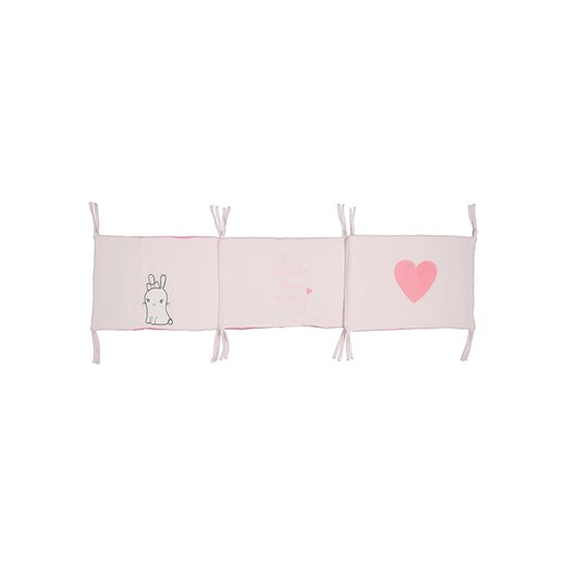 Eliot &amp; Capucine Osłonka w kolorze jasnoróżowym do łóżeczka ze sklepu Limango Polska w kategorii Tekstylia dziecięce - zdjęcie 168185592