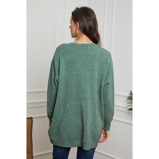 Joséfine sweter damski z okrągłym dekoltem 