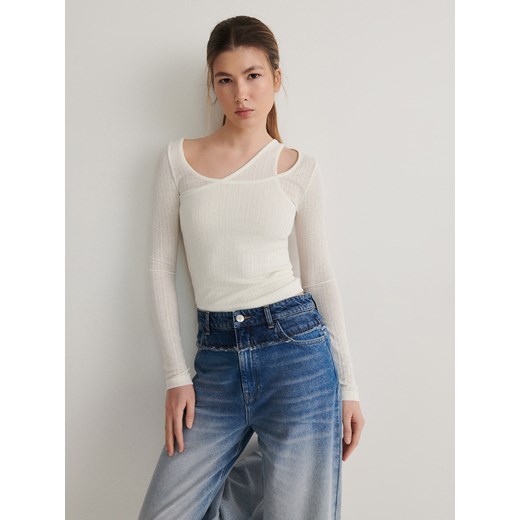 Jeansy damskie Reserved 