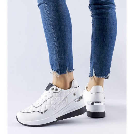 Buty sportowe damskie Gemre sneakersy z tworzywa sztucznego 