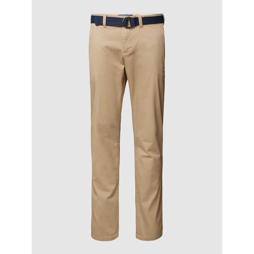 Spodnie materiałowe z wpuszczanymi kieszeniami w stylu francuskim ze sklepu Peek&Cloppenburg  w kategorii Spodnie męskie - zdjęcie 168215304