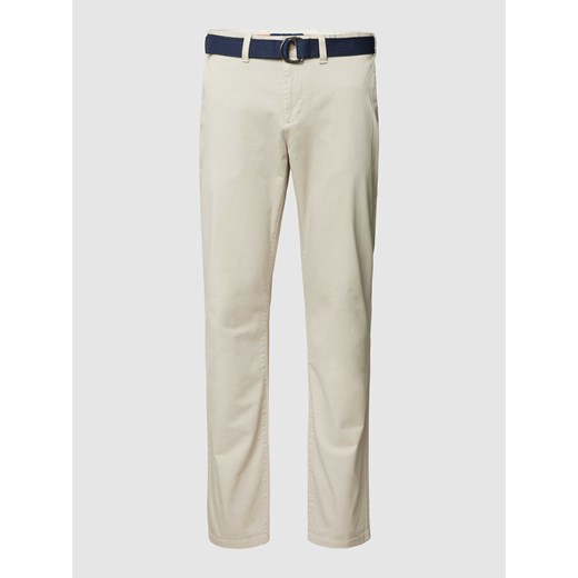 Spodnie materiałowe z wpuszczanymi kieszeniami w stylu francuskim ze sklepu Peek&Cloppenburg  w kategorii Spodnie męskie - zdjęcie 168215334