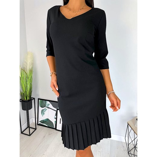 Sukienka Modnakiecka.pl elegancka jesienna