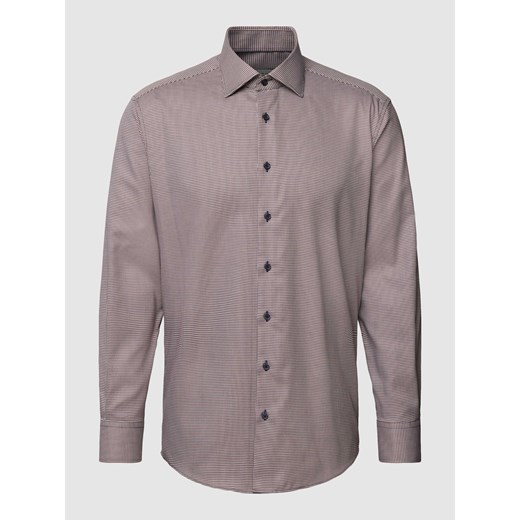 Koszula biznesowa o kroju Modern Fit z kołnierzykiem typu kent ze sklepu Peek&Cloppenburg  w kategorii Koszule męskie - zdjęcie 168221161