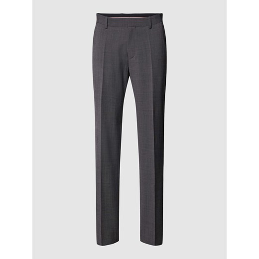 Spodnie do garnituru z drobnym,fakturowanym wzorem model ‘Lenon’ ze sklepu Peek&Cloppenburg  w kategorii Spodnie męskie - zdjęcie 168221182