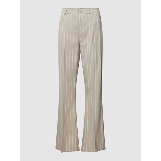 Spodnie materiałowe w paski ze sklepu Peek&Cloppenburg  w kategorii Spodnie damskie - zdjęcie 168222013