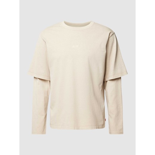 Bluzka z długim rękawem i efektem dwóch warstw model ‘TWOFER’ ze sklepu Peek&Cloppenburg  w kategorii T-shirty męskie - zdjęcie 168222422