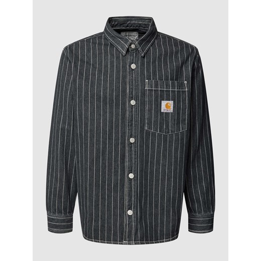 Koszula casualowa ze wzorem w paski model ‘ORLEAN’ ze sklepu Peek&Cloppenburg  w kategorii Koszule męskie - zdjęcie 168222734