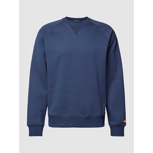 Bluza z prążkowanymi wykończeniami ze sklepu Peek&Cloppenburg  w kategorii Bluzy męskie - zdjęcie 168222961