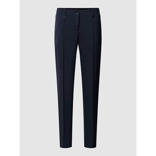 Spodnie materiałowe z zakładkami w pasie model ‘MARON’ ze sklepu Peek&Cloppenburg  w kategorii Spodnie damskie - zdjęcie 168223354