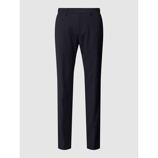 Spodnie garniturowe z kieszeniami z wypustką z tyłu ze sklepu Peek&Cloppenburg  w kategorii Spodnie męskie - zdjęcie 168223423