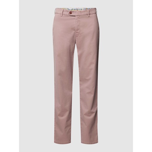 Spodnie w jednolitym kolorze model ‘LUPUS’ ze sklepu Peek&Cloppenburg  w kategorii Spodnie męskie - zdjęcie 168223463