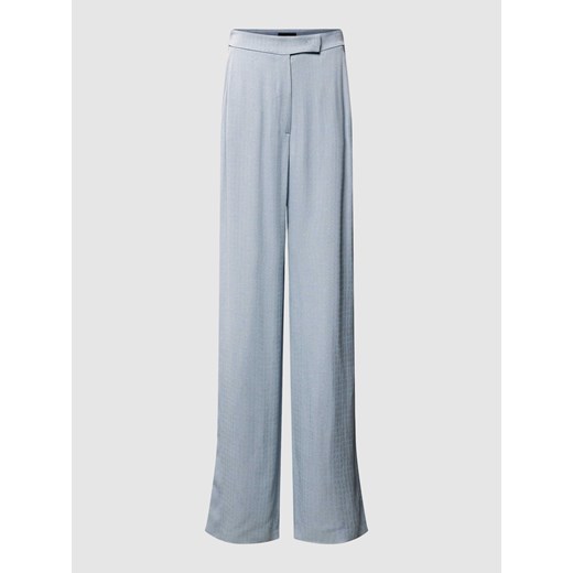 Spodnie materiałowe z fakturowanym wzorem ze sklepu Peek&Cloppenburg  w kategorii Spodnie damskie - zdjęcie 168223613