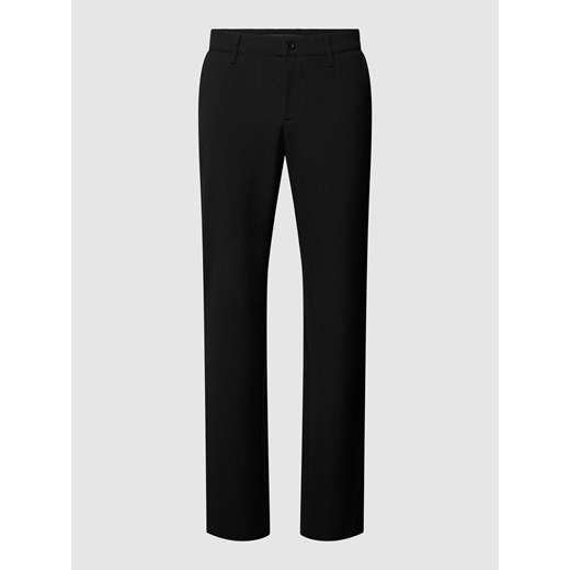 Spodnie o kroju slim fit z wpuszczaną kieszenią ze sklepu Peek&Cloppenburg  w kategorii Spodnie męskie - zdjęcie 168223712