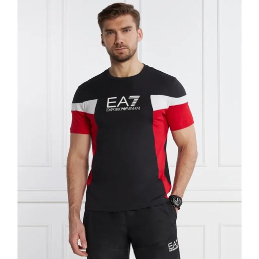 T-shirt męski Emporio Armani z krótkim rękawem bawełniany