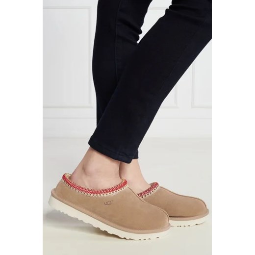 UGG Skórzane obuwie domowe W TASMAN | z dodatkiem wełny 36 Gomez Fashion Store