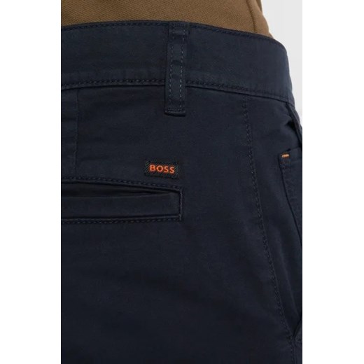 BOSS ORANGE Spodnie chino | Tapered fit 35/32 okazyjna cena Gomez Fashion Store