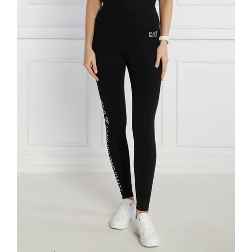 EA7 Legginsy | Slim Fit ze sklepu Gomez Fashion Store w kategorii Spodnie damskie - zdjęcie 168227974