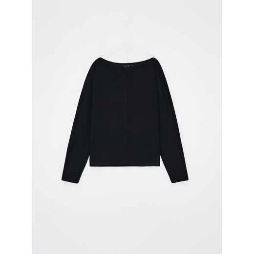 Mohito - Czarna bluzka basic - Czarny Mohito XS Mohito
