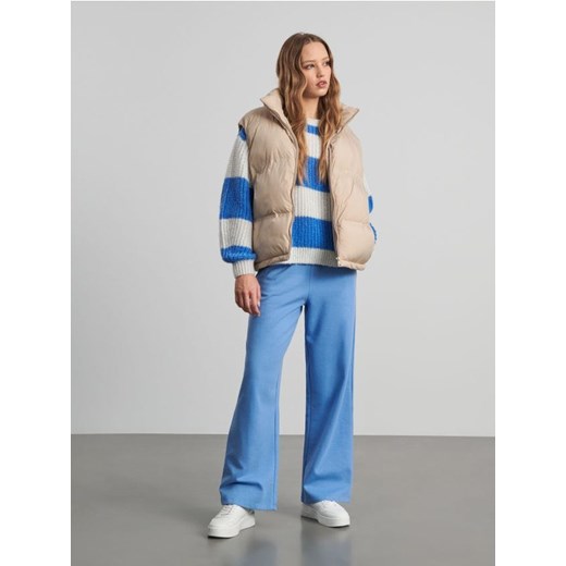 Sinsay - Spodnie - niebieski ze sklepu Sinsay w kategorii Spodnie damskie - zdjęcie 168238720