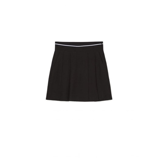 Cropp - Czarna spódnica mini - czarny ze sklepu Cropp w kategorii Spódnice - zdjęcie 168243653