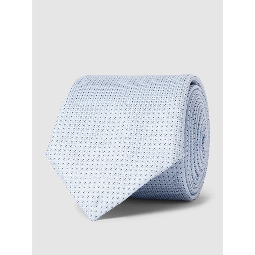 Krawat jedwabny z graficznym wzorem na całej powierzchni ze sklepu Peek&Cloppenburg  w kategorii Krawaty - zdjęcie 168247291