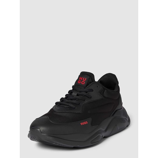 Sneakersy z nadrukiem z logo model ‘Leon’ ze sklepu Peek&Cloppenburg  w kategorii Buty sportowe męskie - zdjęcie 168247303