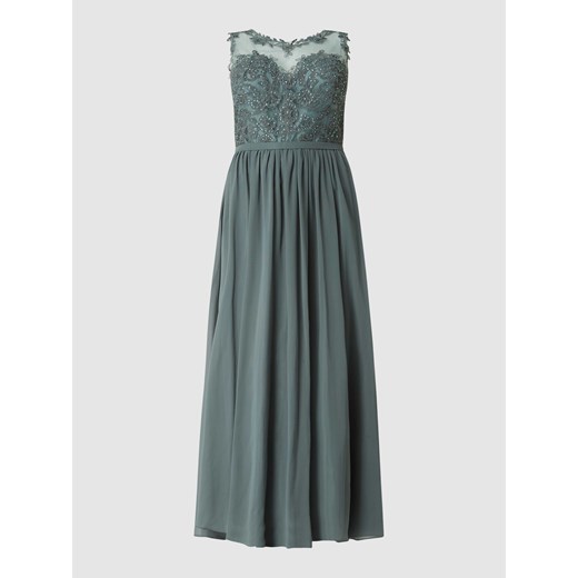 Sukienka wieczorowa PLUS SIZE z kamieniami stras ze sklepu Peek&Cloppenburg  w kategorii Sukienki - zdjęcie 168247474
