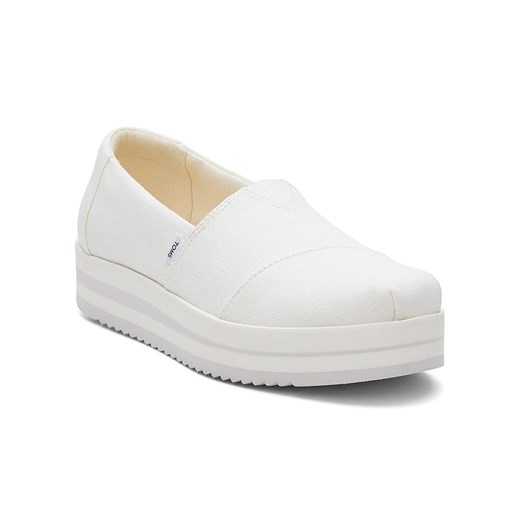 TOMS Slippersy w kolorze białym Toms 39 promocja Limango Polska