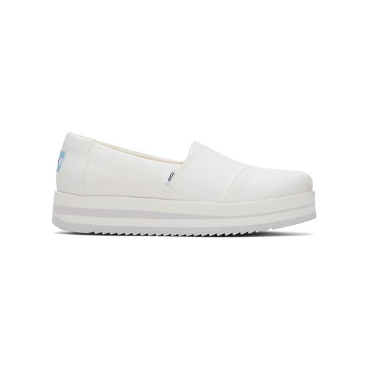 TOMS Slippersy w kolorze białym Toms 39 okazyjna cena Limango Polska