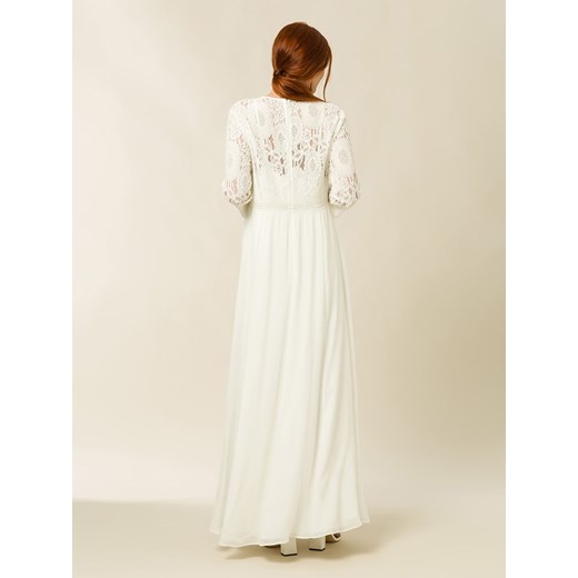 IVY &amp; OAK Suknia ślubna w kolorze białym Ivy & Oak 40 Limango Polska wyprzedaż