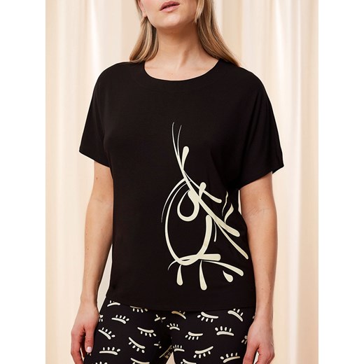 Triumph Koszulka w kolorze czarnym Triumph 36 wyprzedaż Limango Polska