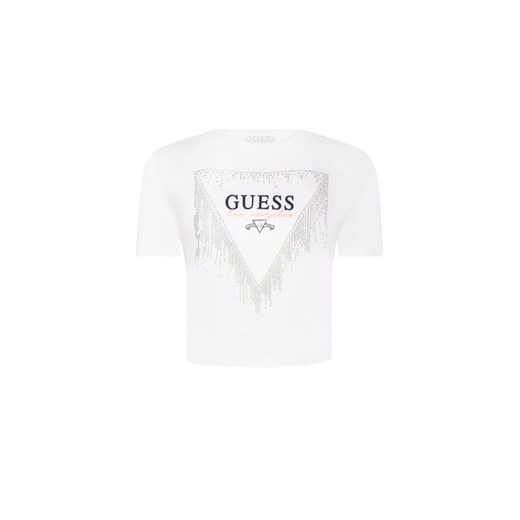 Guess T-shirt | Regular Fit ze sklepu Gomez Fashion Store w kategorii Bluzki dziewczęce - zdjęcie 168253274