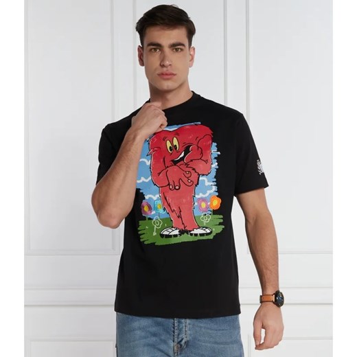 Iceberg T-shirt | Regular Fit ze sklepu Gomez Fashion Store w kategorii T-shirty męskie - zdjęcie 168253300