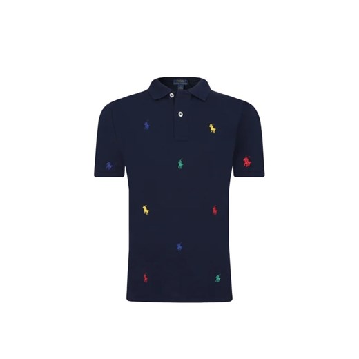 T-shirt chłopięce Polo Ralph Lauren w abstrakcyjnym wzorze 