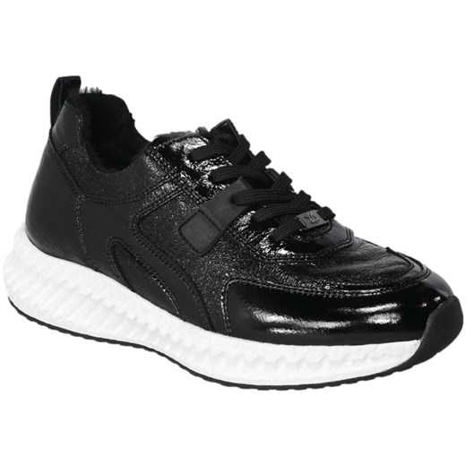 Sneakersy Caprice 9-23711-27 017 Black Nappa_TN ze sklepu EuroButy.com.pl w kategorii Buty sportowe damskie - zdjęcie 168253903