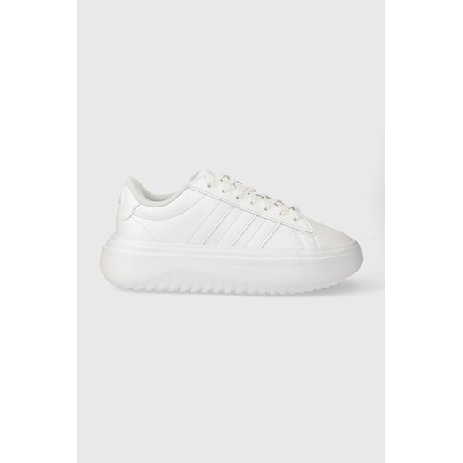 adidas sneakersy Grand Court Platform kolor biały IE1089 ze sklepu ANSWEAR.com w kategorii Buty sportowe damskie - zdjęcie 168256233