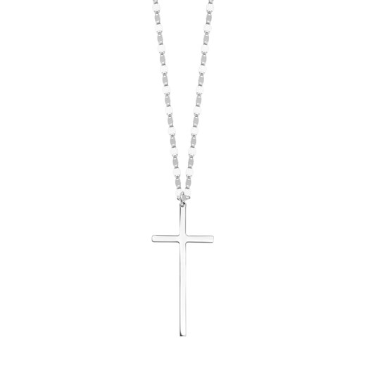 Naszyjnik srebrny - krzyżyk - Simple Simple - Biżuteria Yes One Size YES.pl promocyjna cena