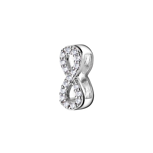 Beads srebrny z cyrkoniami - nieskończoność - Dots Slim ze sklepu YES.pl w kategorii Zawieszki - zdjęcie 168256970
