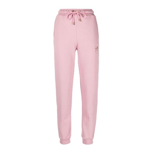 spodnie damskie pinko 100371 a1n7 różowy ze sklepu Royal Shop w kategorii Spodnie damskie - zdjęcie 168257441