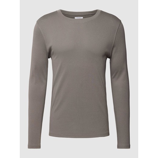 Bluzka z długim rękawem i nadrukiem z logo ze sklepu Peek&Cloppenburg  w kategorii T-shirty męskie - zdjęcie 168257942