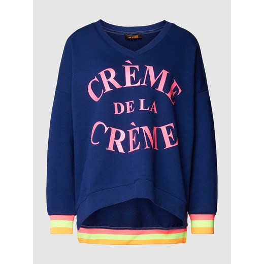 Bluza z dekoltem w serek model ‘Creme de la Creme’ ze sklepu Peek&Cloppenburg  w kategorii Bluzy damskie - zdjęcie 168258131