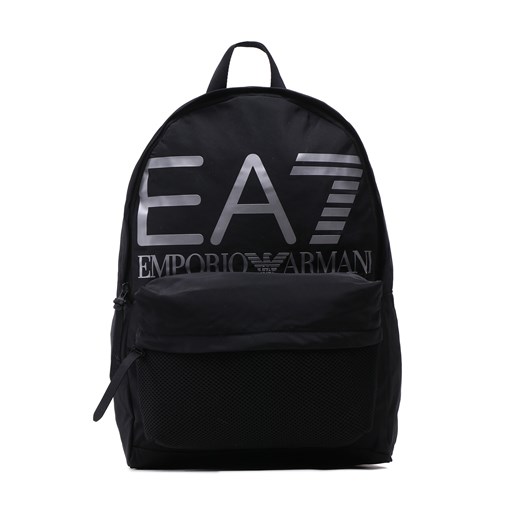 Plecak EA7 Emporio Armani 245063 2F909 20921 Black/Silver Logo ze sklepu eobuwie.pl w kategorii Plecaki - zdjęcie 168262340