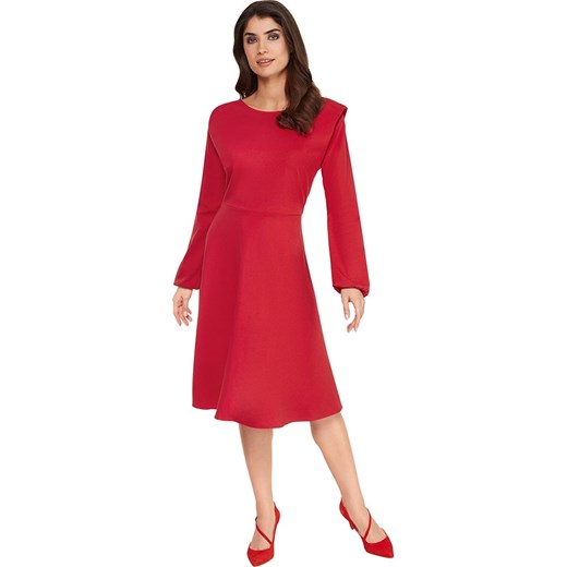 Heine Sukienka w kolorze czerwonym ze sklepu Limango Polska w kategorii Sukienki - zdjęcie 168263784